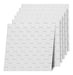 Pack of 6 Self-Adhesive 3D Subway Type Plates 10