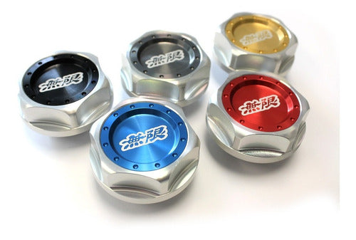 Mugen Oil Cap Honda V2 Anodized Tap 5