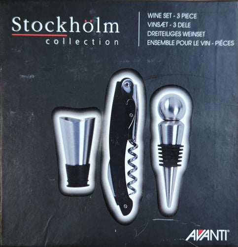 Avanti Set Vino 3 Piezas Stockholm Collection 1