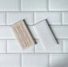 Spanish Ceramic Tile Subway 10x20 Beveled Matte White - Imported from Spain 2