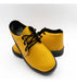 V-SEG Yellow Safety Shoes with Steel Toe, Size 38 0