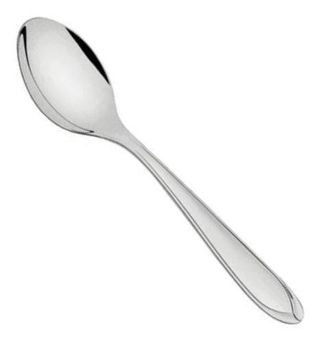 Tramontina Combo X6 Coffee Spoon 9.5cm Stainless Steel Laguna 0