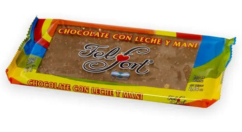 Felfort Chocolate Leche Y Maní 75grs X 2un Cioccolato Tienda 0