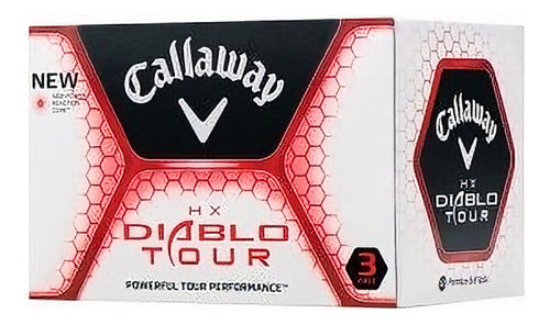 Callaway Hx Diablo Tour - Pelotas De Golf - Nuevo (wihte) Po 0