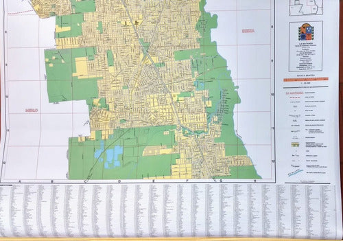 Filcar Mapa La Matanza Buenos Aires Laminado Varillado 3