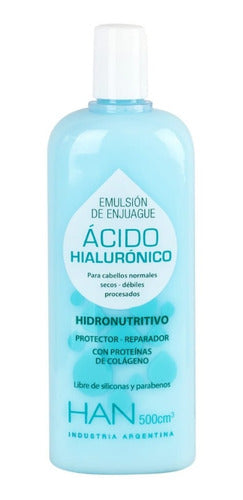 Han Kit Acido Hialuronico Shampoo+acondicionador+mascara 3