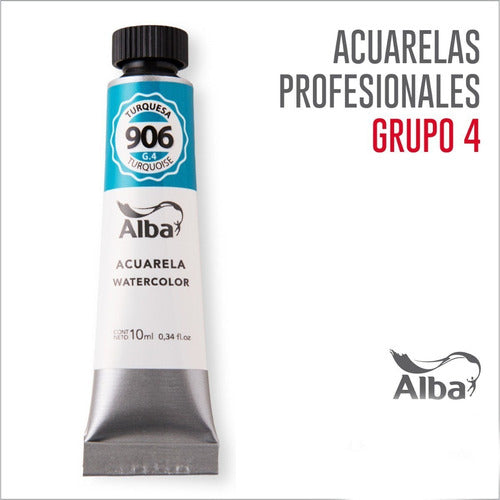 Acuarelas Alba Profesional 10ml Grupo 4 1