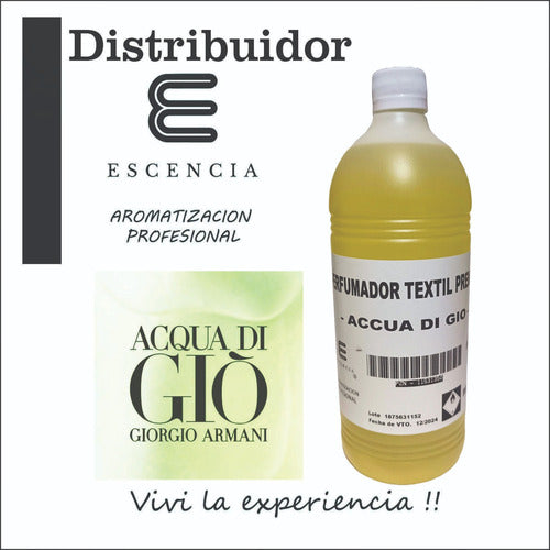 Perfumador Textil  Acqua Di Gio Distribuidor Escencia 1