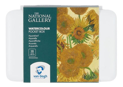 Van Gogh Set Acuarelas National Gallery London 12 Pastillas 1