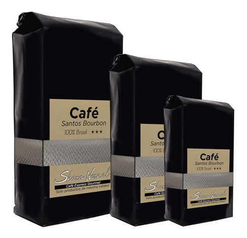 Sharo Wernal Café Granos Santos Bourbon Brasil Expreso 500g 2