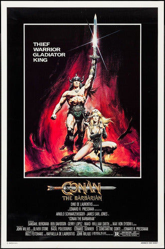 FanPosters Cine Conan El Barbaro Posters - 90x60 Cm 0