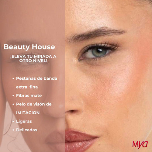 Beauty House False Eyelashes Vs Full Eyelashes Models 4 19