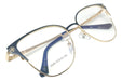 Sofy July Cat Eye Glasses with Thin Gold Metal Frame 0