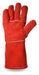 Set of 5 Long Welding Gloves for Grillmasters in Leather and Kevlar Stitching 2