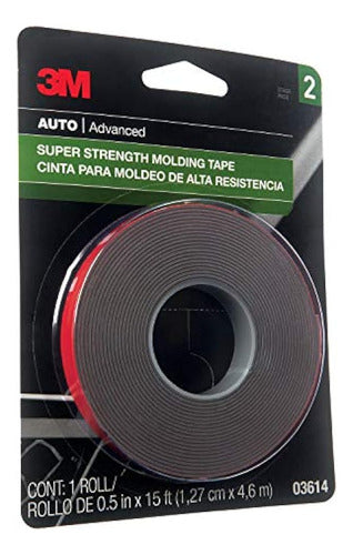 Cinta Para Moldura 3m Super-strength, 03614, 1/2 PuLG. X 15 0