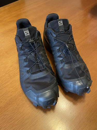 Championes Trail Salomon Speed Cross 5 Gtx, Dama,un Solo Uso 1