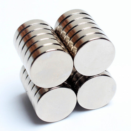 Tec-pro 10 Neodymium Magnets 8x2 mm Ultra-Powerful 0