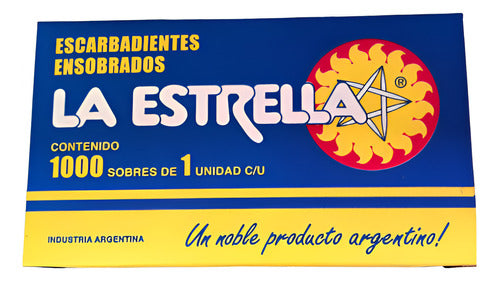 Escarbadientes Palillos Ensobrados 1000un Envio Todo El Pais 0