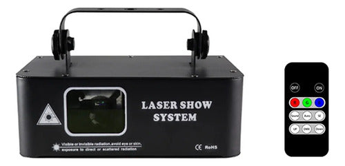 Linha Efeito Do Feixe Laser 500mw Do Rgb Do Projetor Do 0