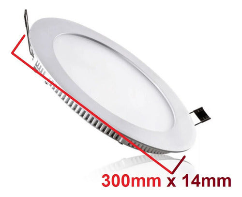 Candela Round LED Ceiling Panel 24W 1