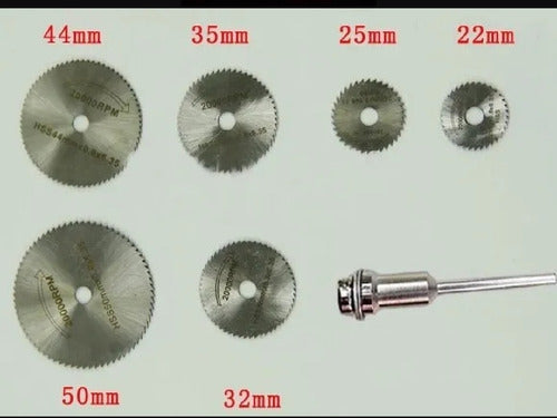 Klauss Set of 6 Serrated Cutting Discs for Miniature Saws 1