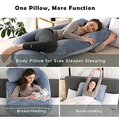 Chilling Home Embarazo Almohadas Para Dormir, Almohada Corpo 2