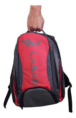 Lasaig Padel Backpack Red 1