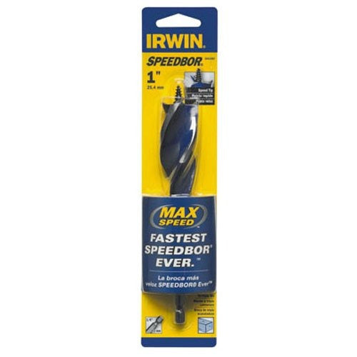 Irwin Speedbor Max Self Feeding Spade Bit - 1 Inch by 6 Inch 0