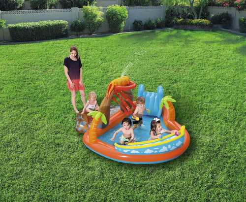 Bestway Lava Lagoon Ball Pit Center With Slide 7