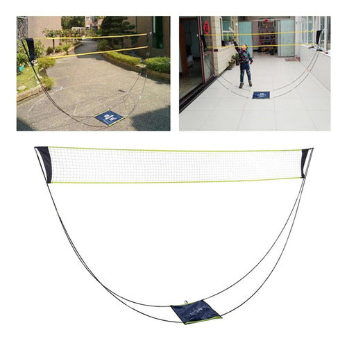 Y Para Qualidade Badminton Net Com Bolsa Armazenamento 1