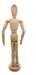 ERIKANA Wooden Mannequin Female Figure 30cm Articulated 7