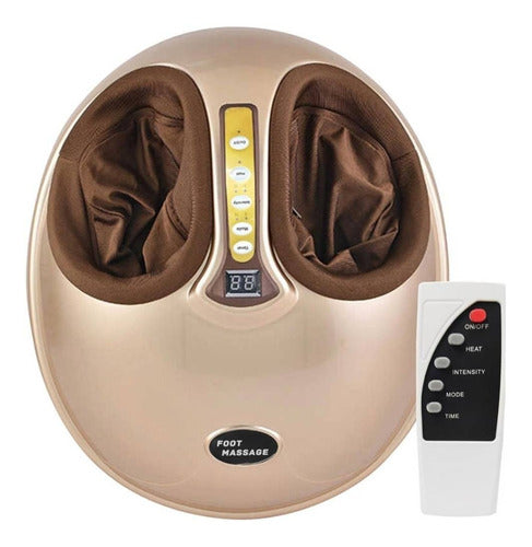 Foot Massager Shiatsu Air Compression Heat Therapy 1