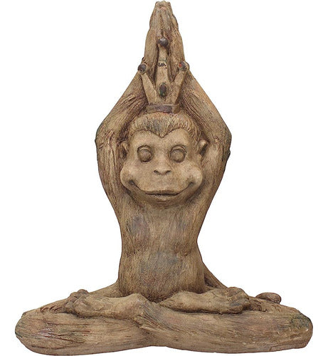 Design Toscano Monkey Mantra Zen Animal Statue 0