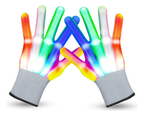 Vwmyq LED Gloves for Christmas Halloween Toys for Kids 0