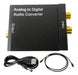 Digital Audio Converter Toslink Analog to Coaxial RCA USB 0