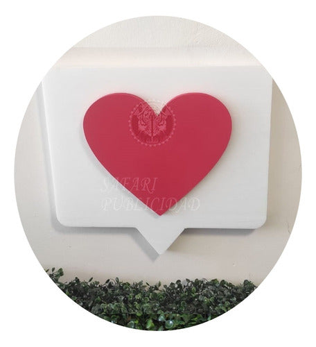 Safari Publicidad Like Heart in Polifan - Decoration - Figures 0