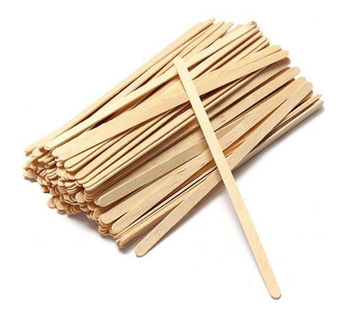 JMS Disposable Wooden Coffee Stirrers 17.5 cm (Pack of 5000) 0