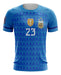 Sublimated T-Shirt - Argentina Goalkeeper Blue - Customizable 0