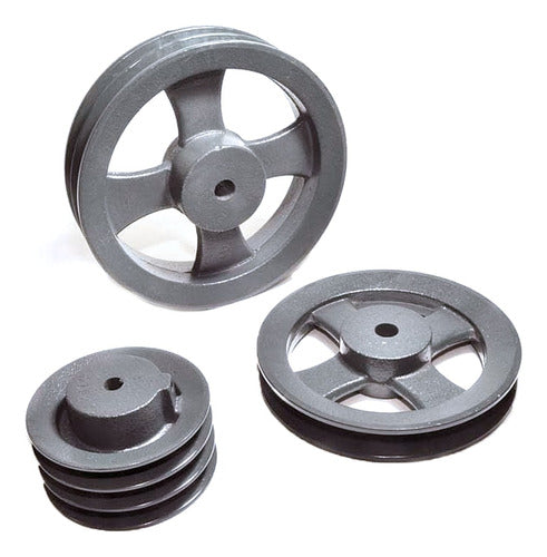 MENICHETTI Grey Cast Pulley with Fixed Hub C-150 0