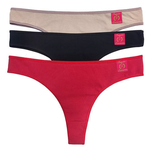 Special Plus Size Cotton Dozen Colaless Panties Wholesale 0