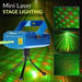 Multipoint Audio-Rhythmic LED Laser Rain DJ Light 5