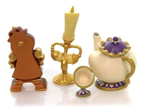 Enesco Disney Showcase Enchanted Objects 4 Pieces 3