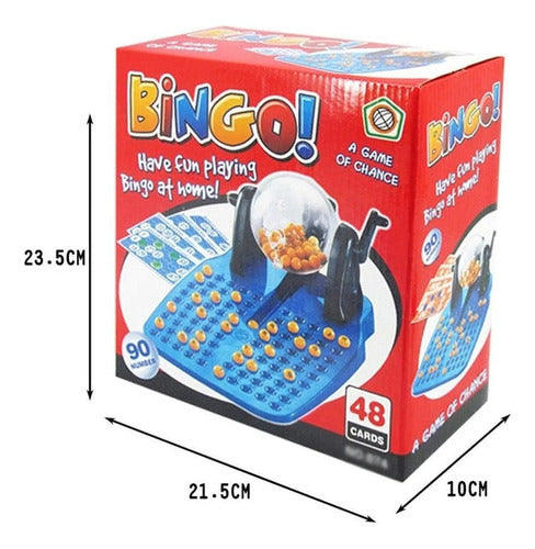 Juego De Mesa Bingo - Diversión Clásica Para Toda La Familia 1