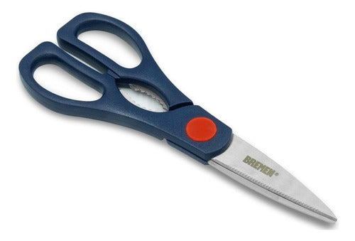 Bremen 7721 Multipurpose Scissors with Nutcracker Stainless Steel 5