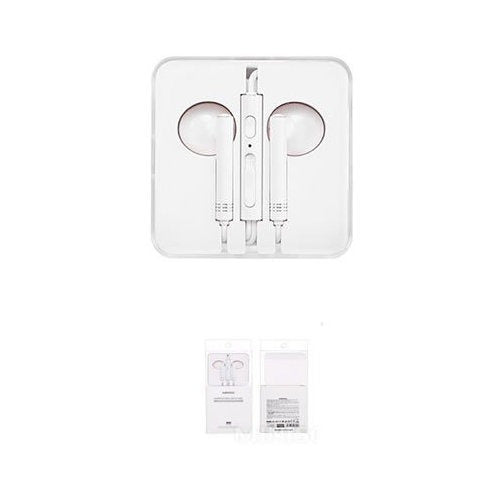 Fone De Ouvido Auscultador Conector De 3.5 Mm Branco 0