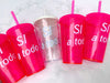 Vasos Personalizados Para Casamientos, Despedidas De Soltera 3