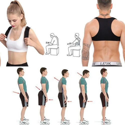 D.E.M.A. Posture Corrector - Back Support Neoprene 7