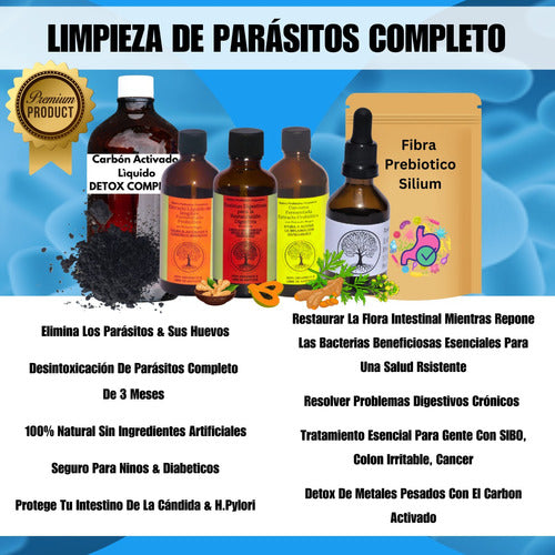 Paquete Antiparasitario - Para Una Familia De 4 - Natural 1