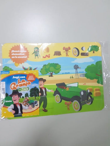 Coleccion Clarin Mantelitos Educactivos De La Granja. 0