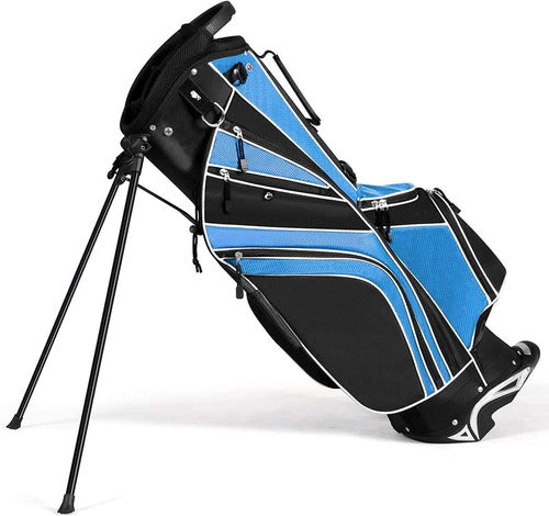 Bolsa Con Soporte Para Palos De Golf  Officejoy - Azul 0